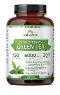 Zazzee Green Tea Supports Optimal Metabolism Healthy Energy Levels 5Month Supply