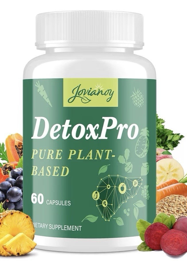 Jovianoy DetoxPro 1000 MG Detox & Cleanse 26-in-1 Pure Plan Based Formula 2 Pack
