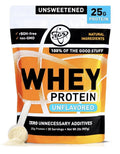 TGS Nutrition Whey Protein Powder Unflavored Unsweetened Muscle Recovery 2 Pound