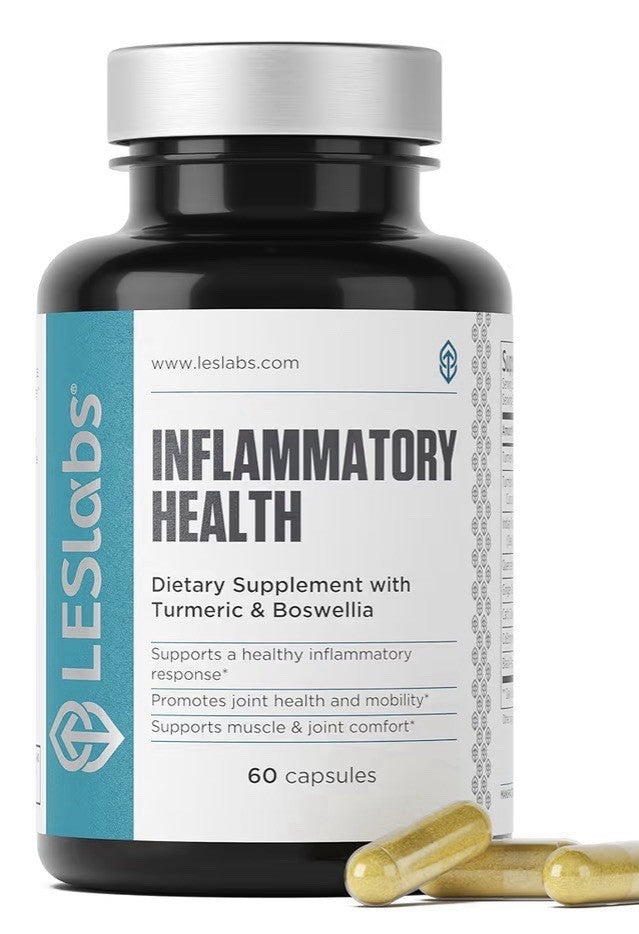 LES Labs Inflammatory Health Joint Comfort Support Muscle Function Mobility 60ca