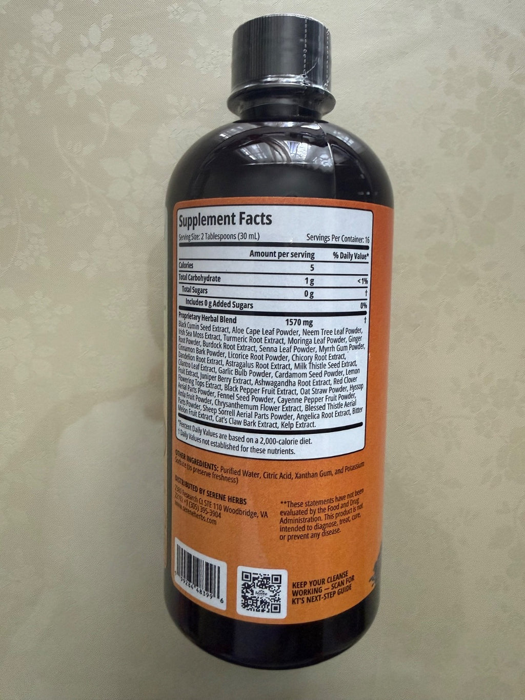 Serene Herbs Soursop Bitters Liquid Mixed Berries & Black Seed Triple Bundle