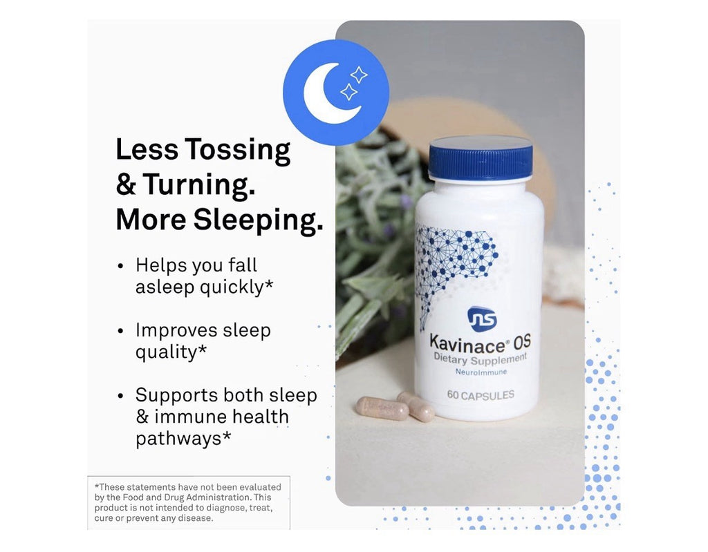 Neuroscience Kavinace OS Sleep Aid Formula Fall Sleep Faster 60 Capsules