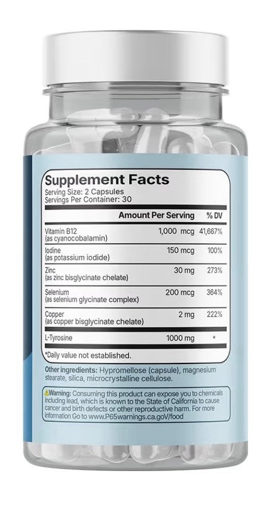 Dr. Juan’s Santo Remedio Thyroid Plus Support Healthy Thyroid Function 60capsule