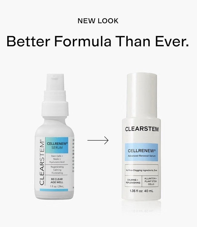 CLEARSTEM CELLRENEW Advanced Renewal Serum Stem Cell Acne Skin Face Serum 40ml
