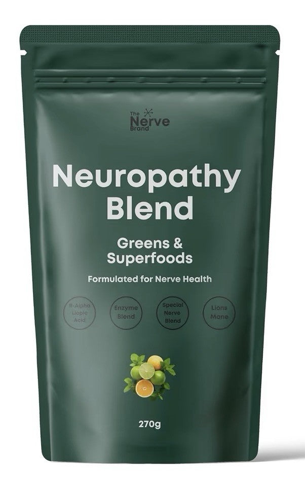 The Nerve Brand Neuropathy Blend Powder Nerve Health 30 Servings Citrus Breeze