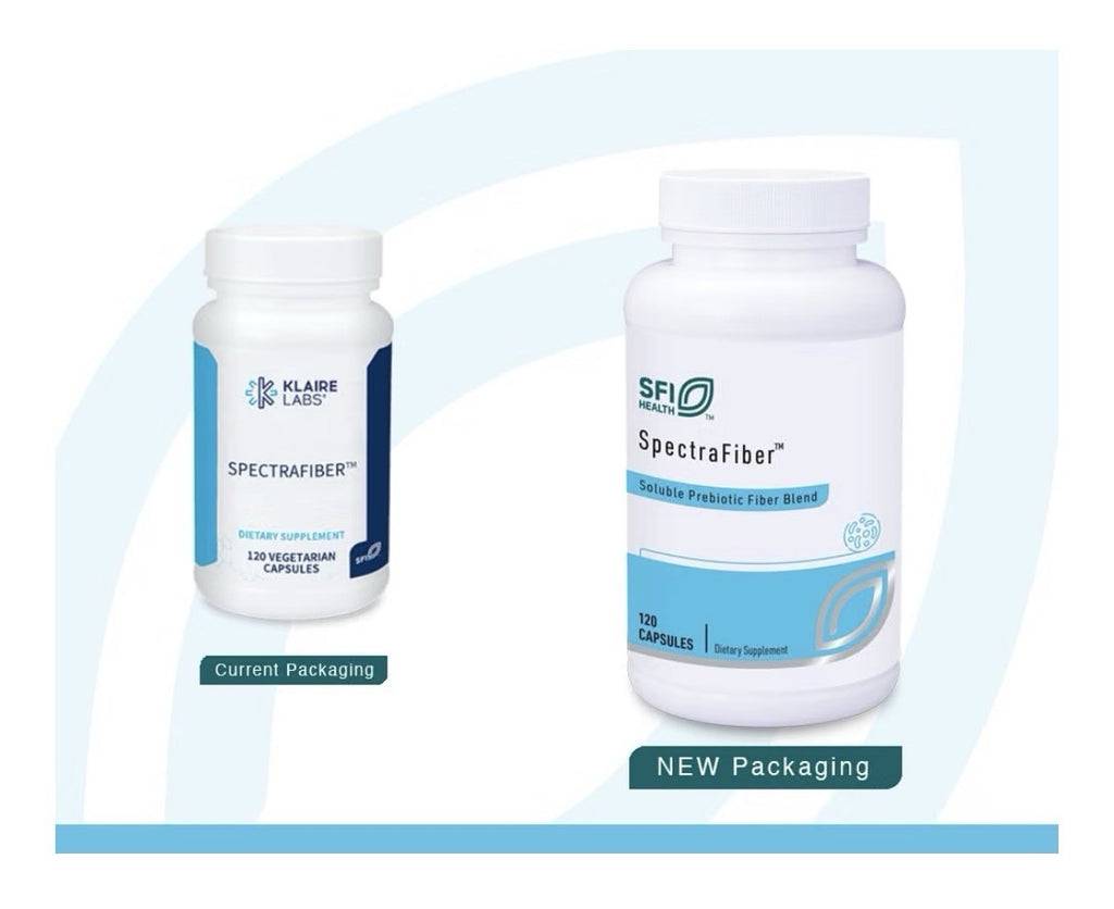 SFI Health Spectrafiber Soluble Probiotic Fiber Blend Dietary Supplement 120caps