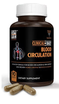 Clinical Daily Blood Circulation Supplement Circulation And Vein Support 90 Caps