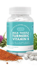 The Plug Liver Cleanse Detox Repair Milk Thistle (Silymarin), Turmeric 60Capsule
