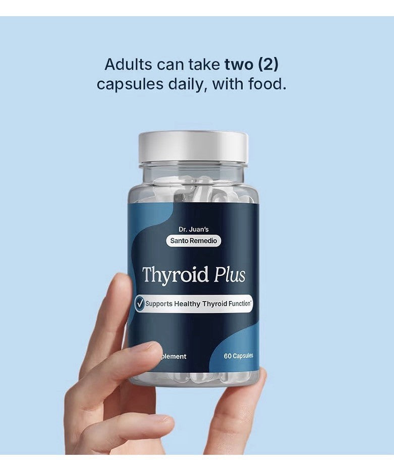 Dr. Juan’s Santo Remedio Thyroid Plus Support Healthy Thyroid Function 60capsule