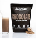 ALL THAT! NUTRITION Chocolate Protein Powder Whey Protein 30 Servings