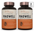 Live Conscious Magwell Magnesium Glycinate, Malate & Citrate Women & Men 2 Pack