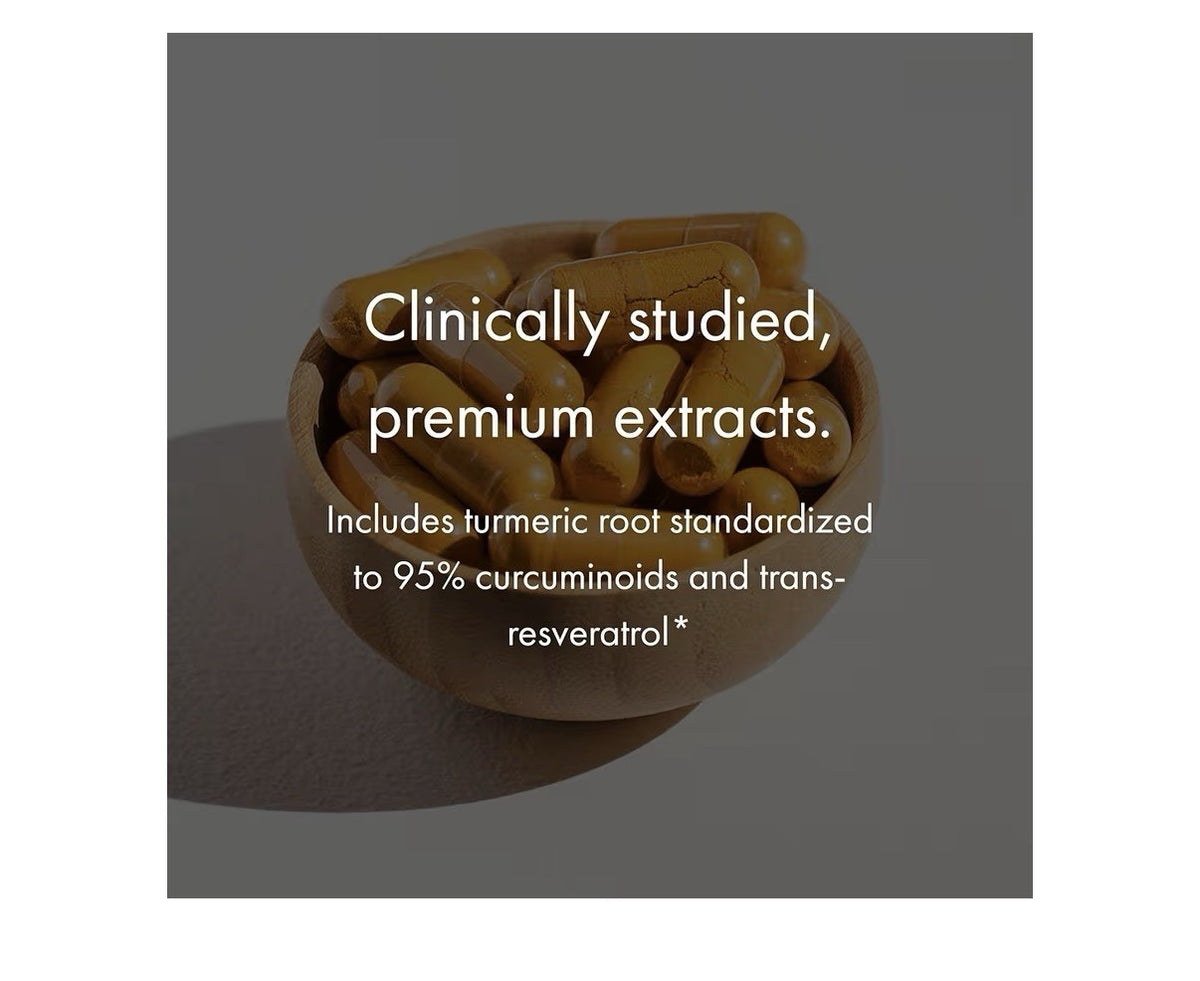 NAOMI Turmeric + Resveratrol Support Healthy Inflammatory Response Joint Comfort