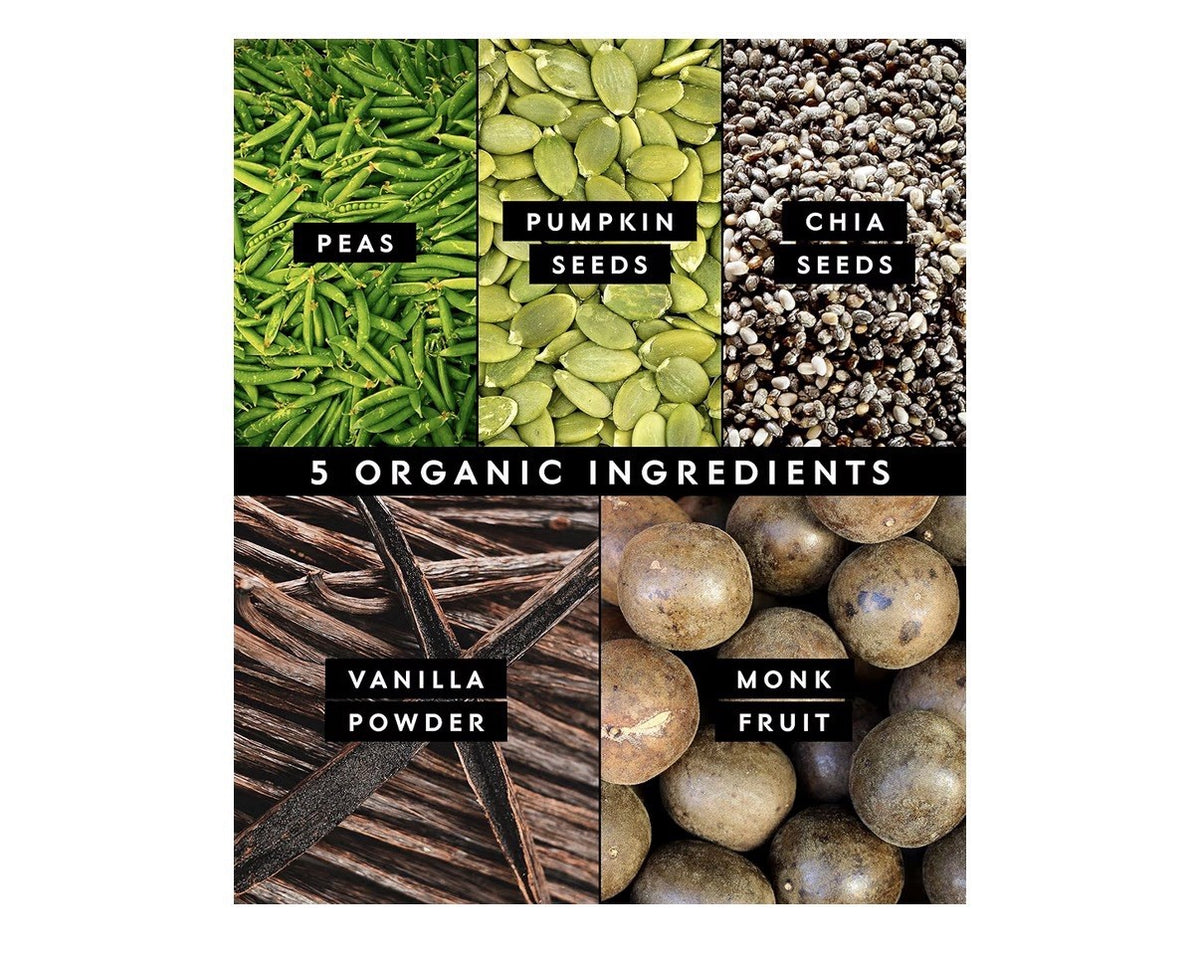 Truvani Protein Organic Planet Based Powder Vanilla 5 Ingredients 18serving 20g