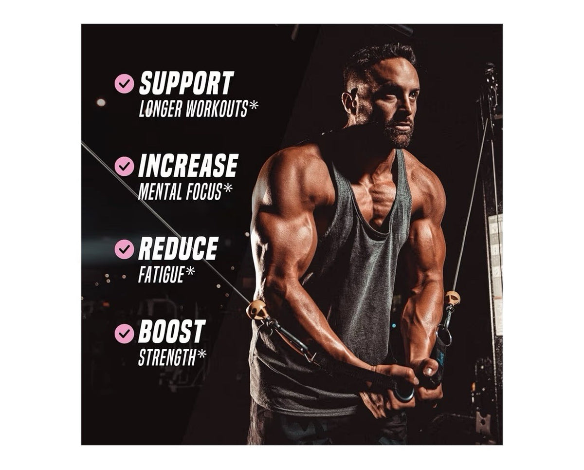 Outwork Nutrition Preworkout Energy Focus Stamina And Pump Strawberry Lemonade