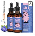 2Pack Cartiverse 15 in 1 Para Natural Support Parasite Cleanse for Humans & Kids