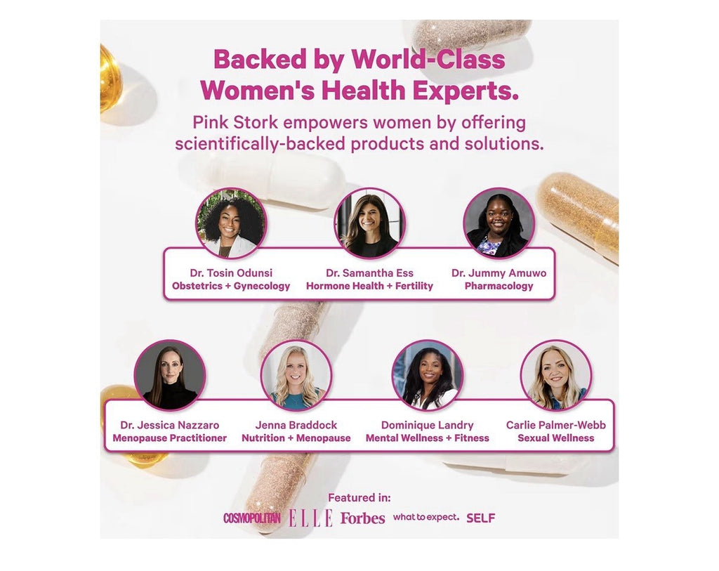 Pink Stork PMS Tea Hormone Balance Bloating Period Regularity Mood Swings Women