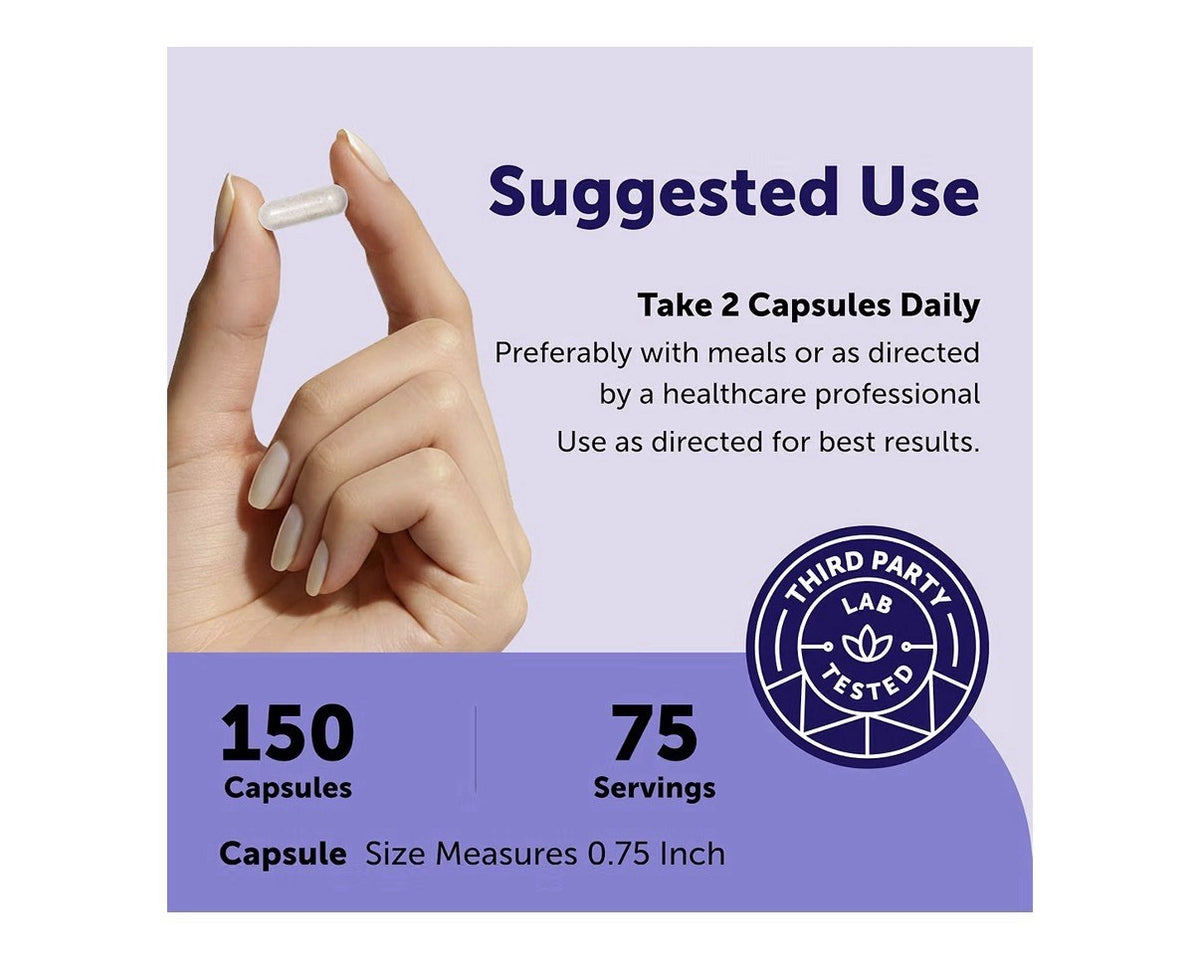 Micro Ingredients Magnesium Glycinate 1,000mg Per Serving Clean Ingredients 150c