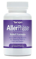 Tango AllerPhase Relief Formula Natural Sinus and Lung Support Supplement 60caps