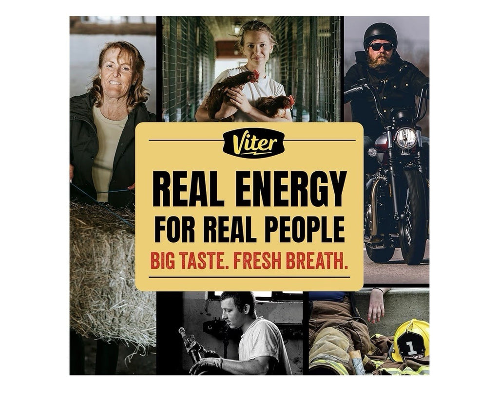 3 Pack Viter Energy Gum Peppermint Vitamin B3 B6 B9 B12 Caffeinated Total 90pcs