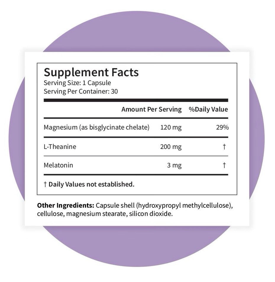 Pattern Wellness Sleep Complex Support Better Quality Sleep Relaxation 30capsule