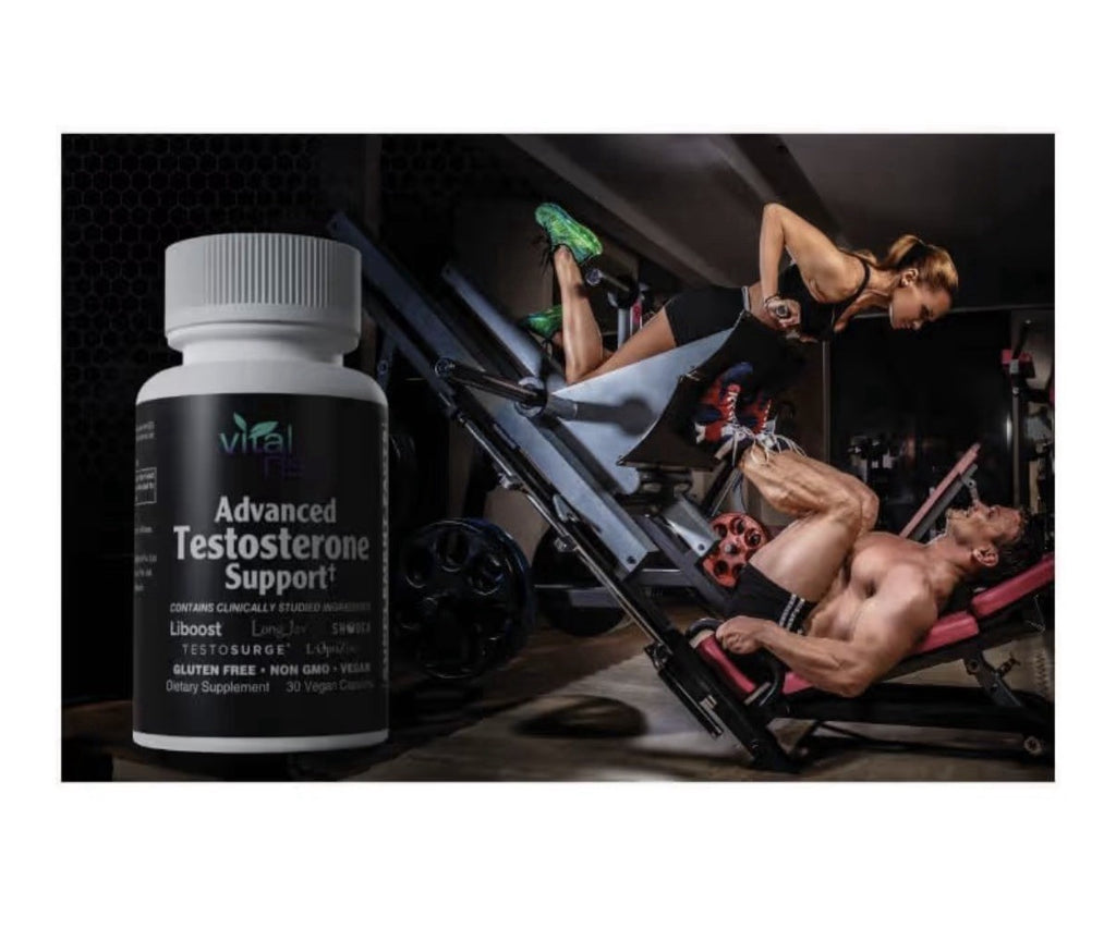 Vital Rise Testosterone Supplement for Men Advanced Testosterone Booster 30 Caps