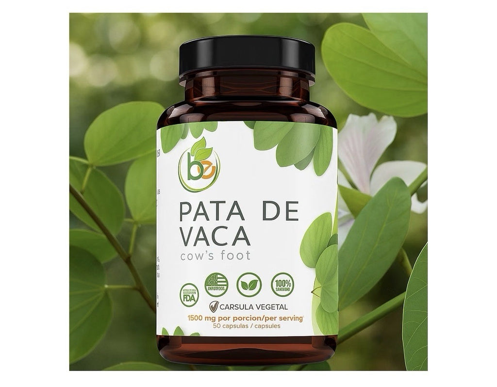 B-Expersts Pata de Vaca Cow’s Foot 1500 mg per Serving 90 Vegetable Capsules