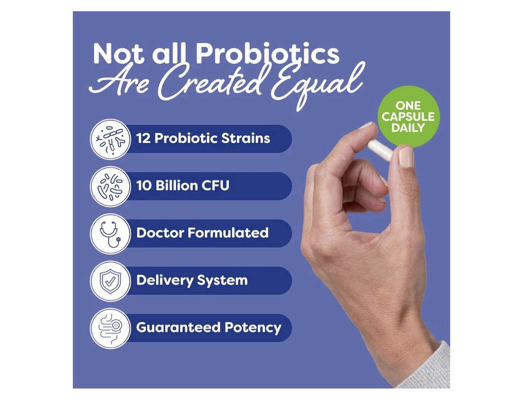 Probulin Daily Care Probiotic + Prebiotics Digestive Gut Immune Support 90 Caps