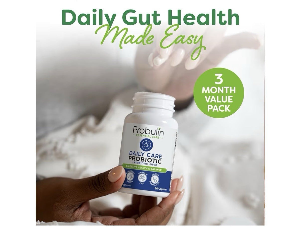 Probulin Daily Care Probiotic + Prebiotics Digestive Gut Immune Support 90 Caps