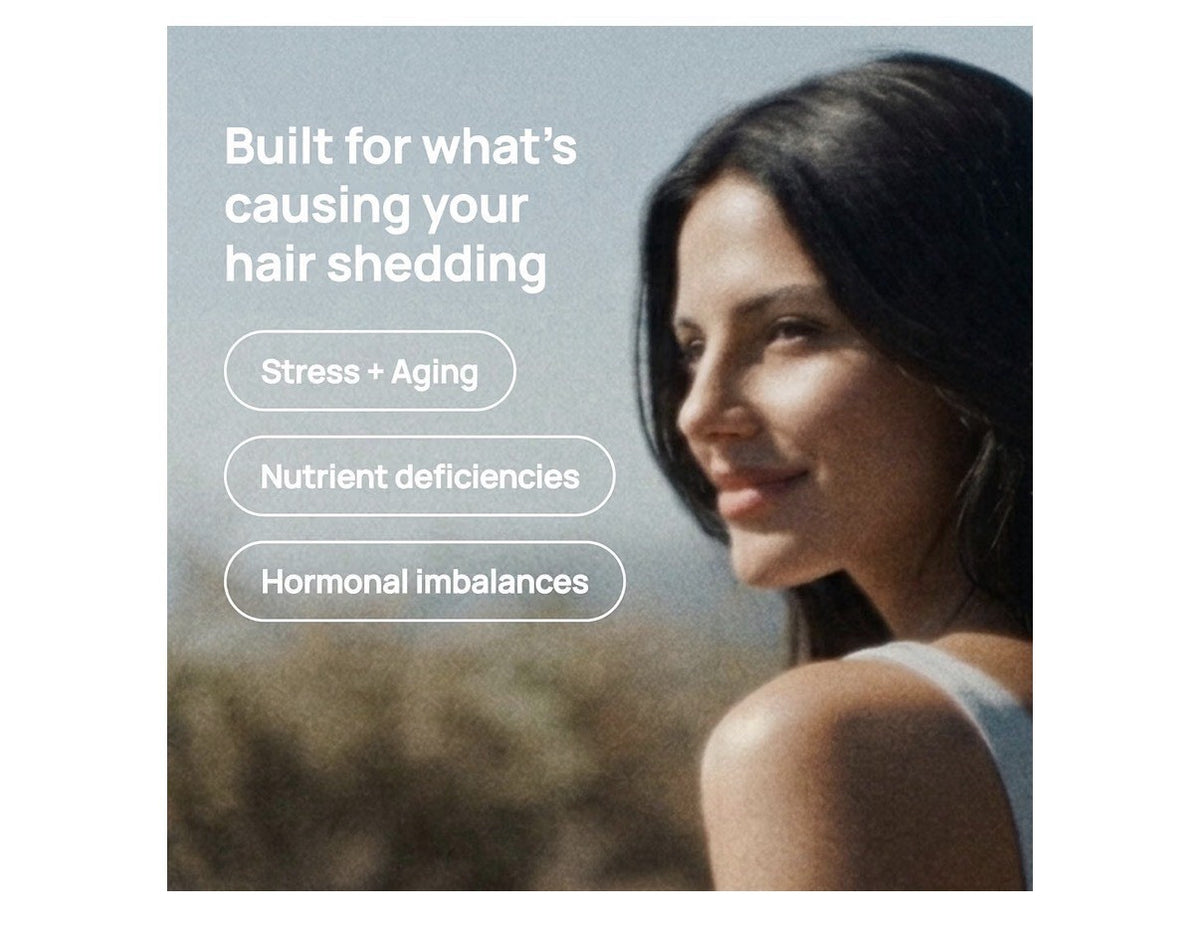 Lunos Grow Advanced Hair Growth Support for Women & Men 120 Capsules