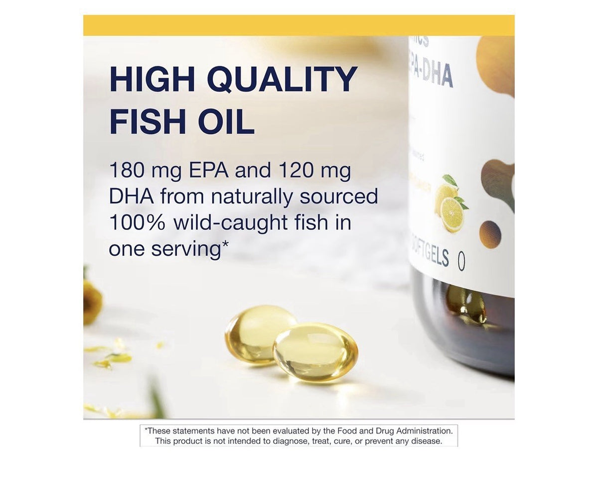 Metagenics OmegaGenics Fish Oil EPA-DHA 300mg Heart Health  270 softgels