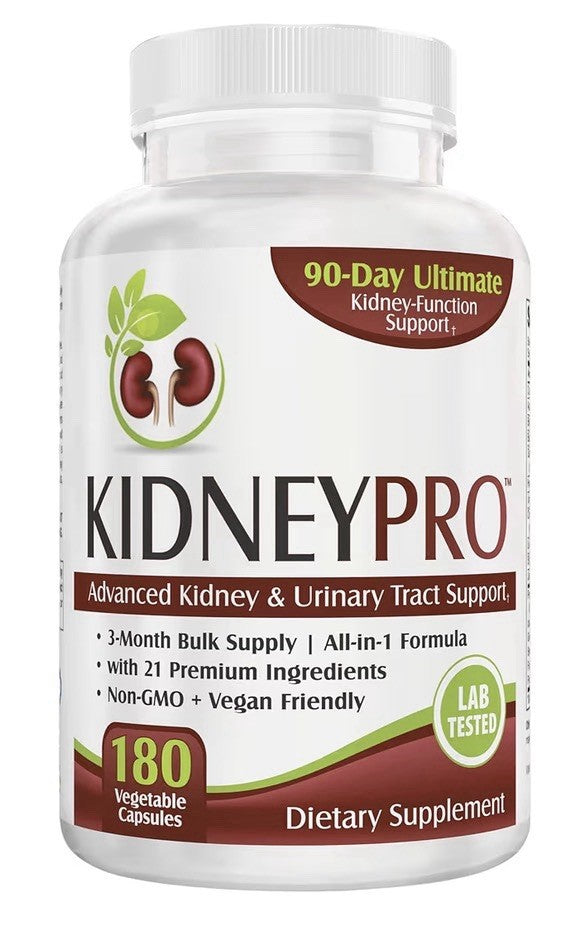 KidneyPRO Advances Kidney & Urinary Tract Support Supplement Women & Men 180Caps
