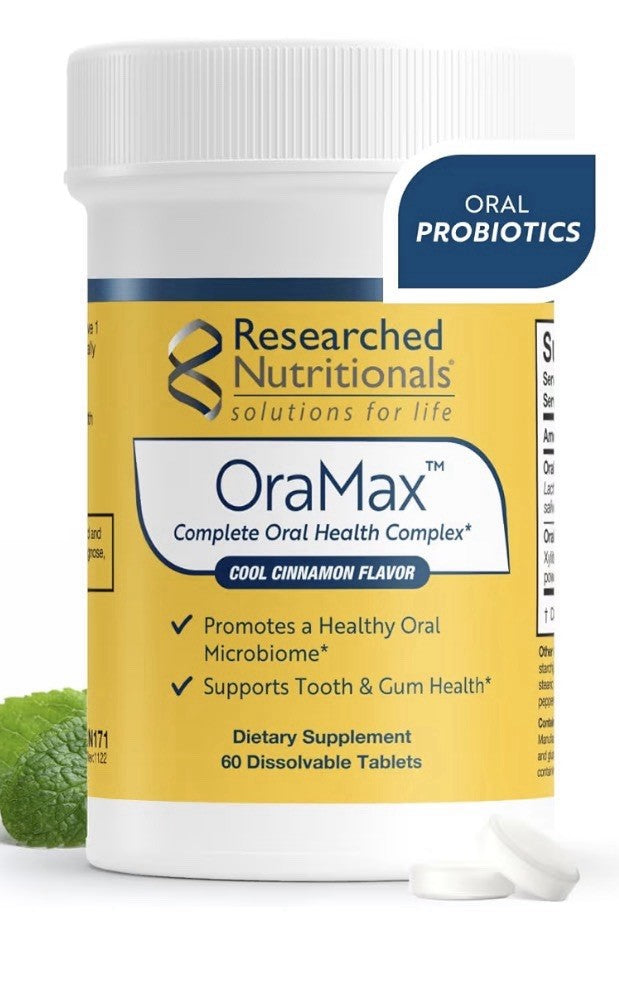Researched Nutritionals OraMax Complete Oral Health Complex Bad Breath Teeth Gum