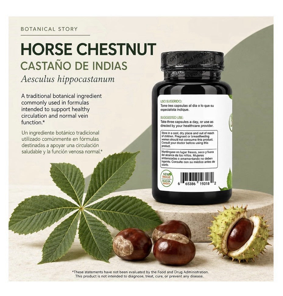 B-Experts Castaño De Indias Horse Chestnut Natural Circularity Vein Health 90cap