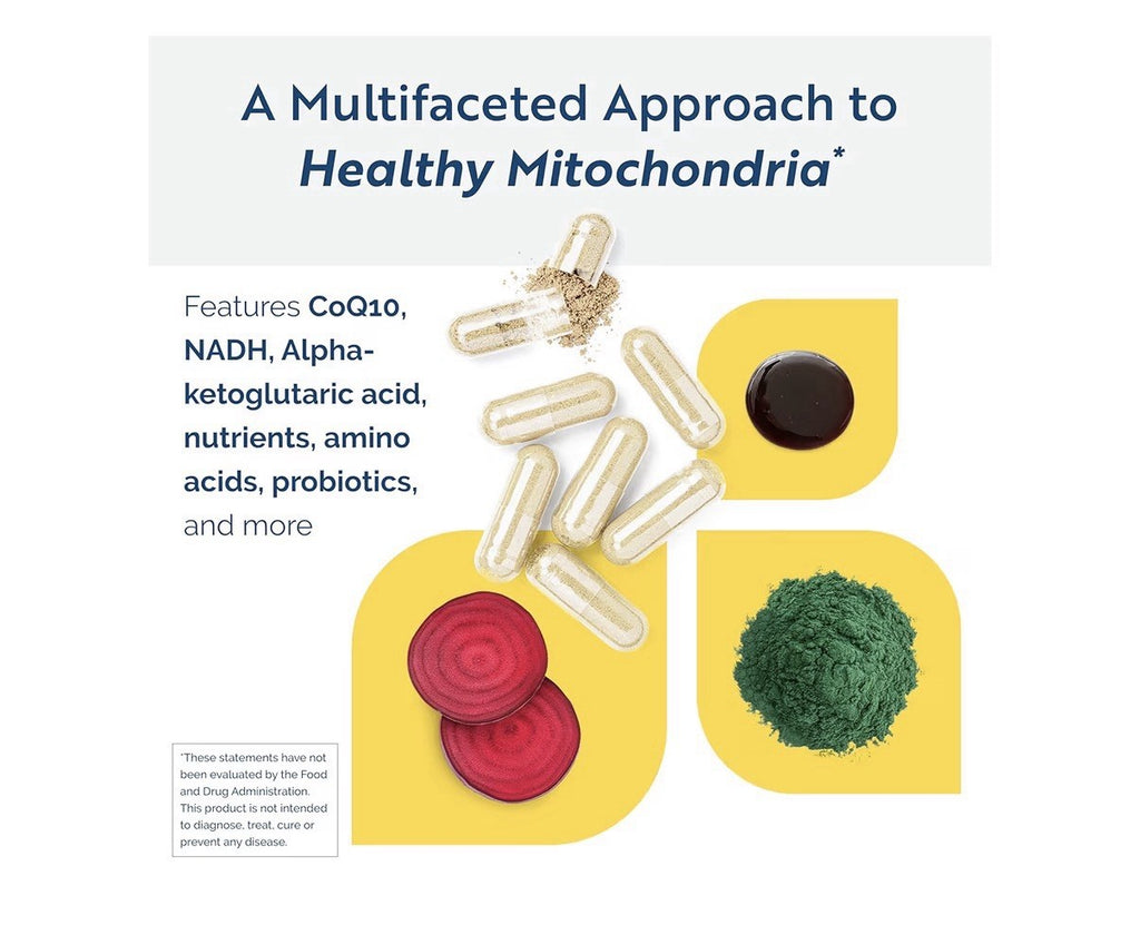 Researched Nutritionals ATP Fuel Mitochondrial Support Cellular Health 150 Caps