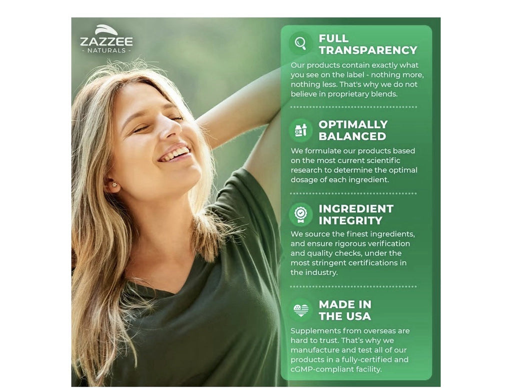 Zazzee D-Mannose Powder Plus With Cranberry & Probiotics 2000 mg 67 Servings