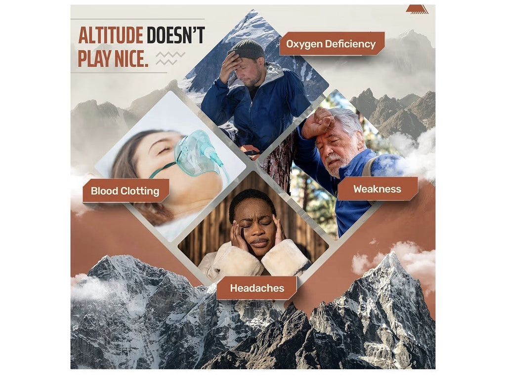 Flight Armour Altitude Sickness Prevention Vertigo Highly Bioavailable 120 Caps