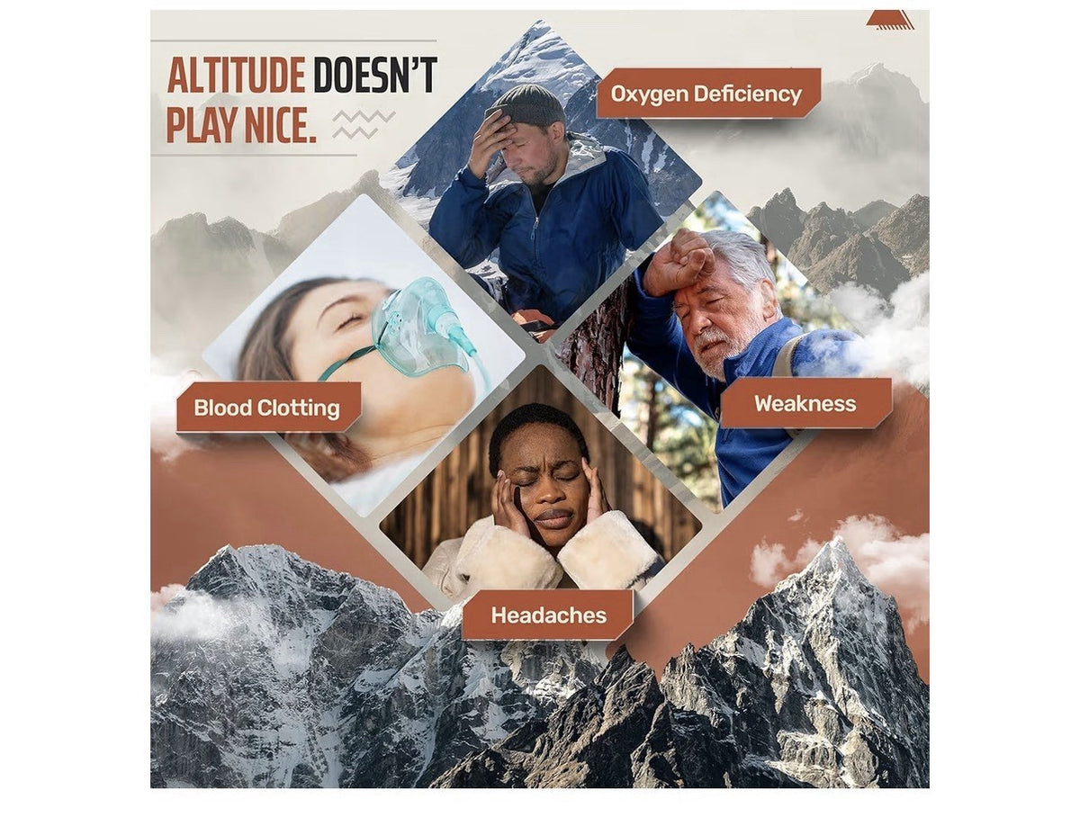 Flight Armour Altitude Sickness Prevention Vertigo Highly Bioavailable 120 Caps