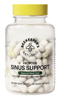 Beekeeper's Naturals Propolis Sinus Support Adults Seasonal Nasal Care Relief