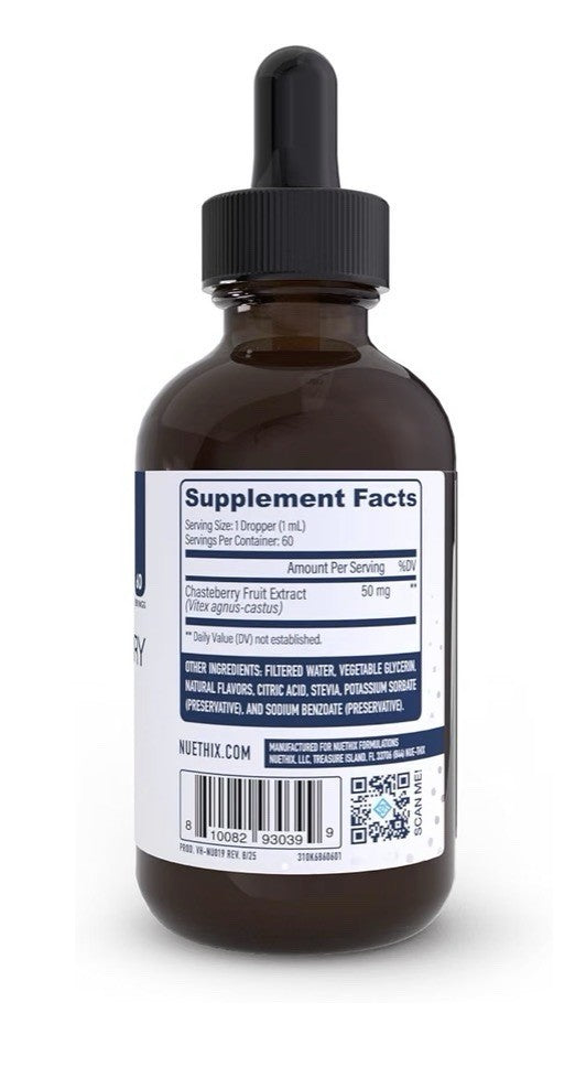 NuEthix Formulations Chasteberry Double Strength Menstrual Cycle Support 60serv