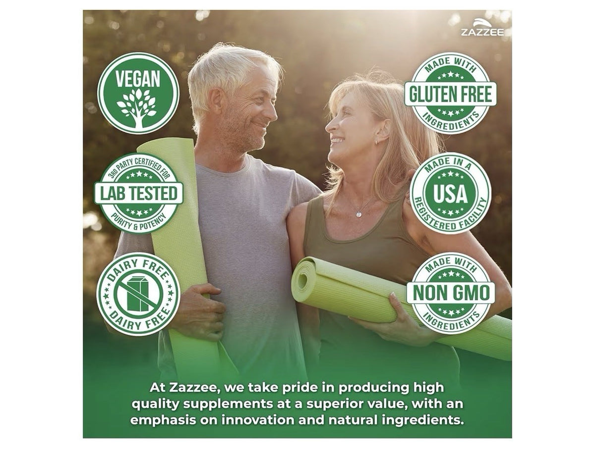 Zazzee Ginger Root 5% Gingerols Support Digestive Comfort 3+ Month Supply 100cap