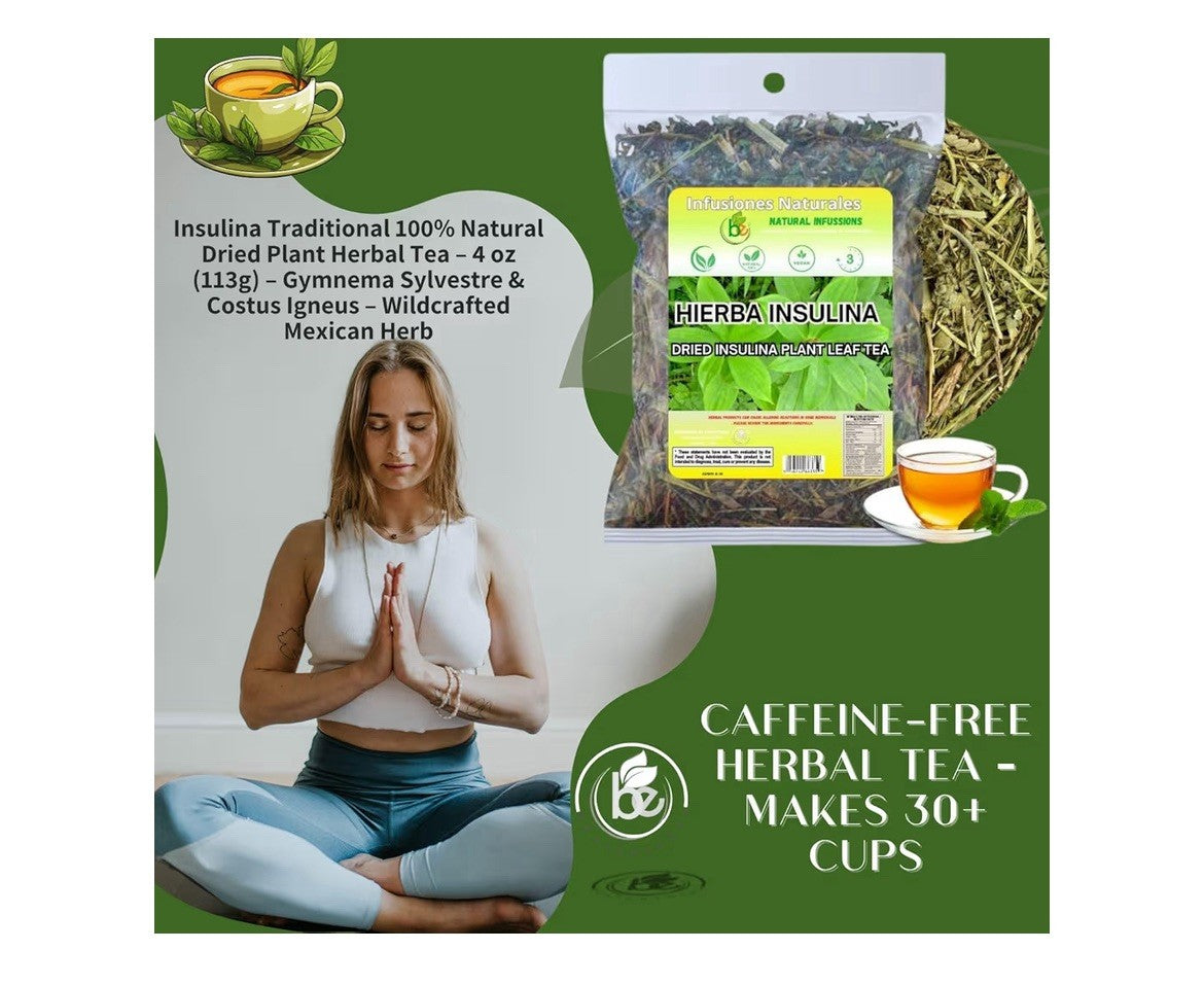 Hierba Insulina Dried Insulina Plant Leaf Tea 113 Grams Costus Igneus