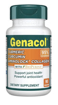 Genacol Turmeric Curcumin AminoLock Collagen Joint Health Antioxidant 90 Capsule