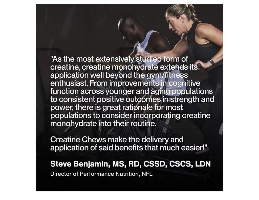 Momentous Creatine Chews Cognitive & Muscle Performance 150 Tablets Lemon Lime