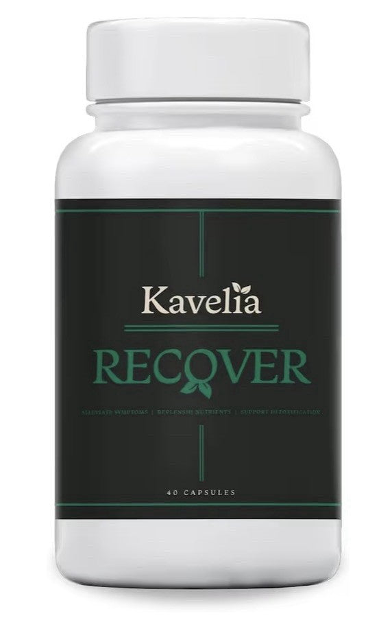 Kavelia Recovery Pre & Post Drinking Aid Liver Support Hydration Electrolytes