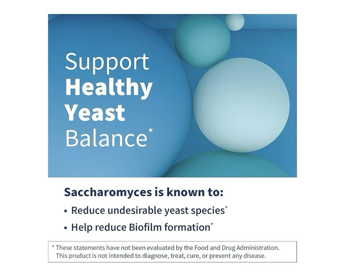 SFI Health THER-BIOTIC Saccharomyces Boulardii Probiotic Yeast Formula 60Capsule