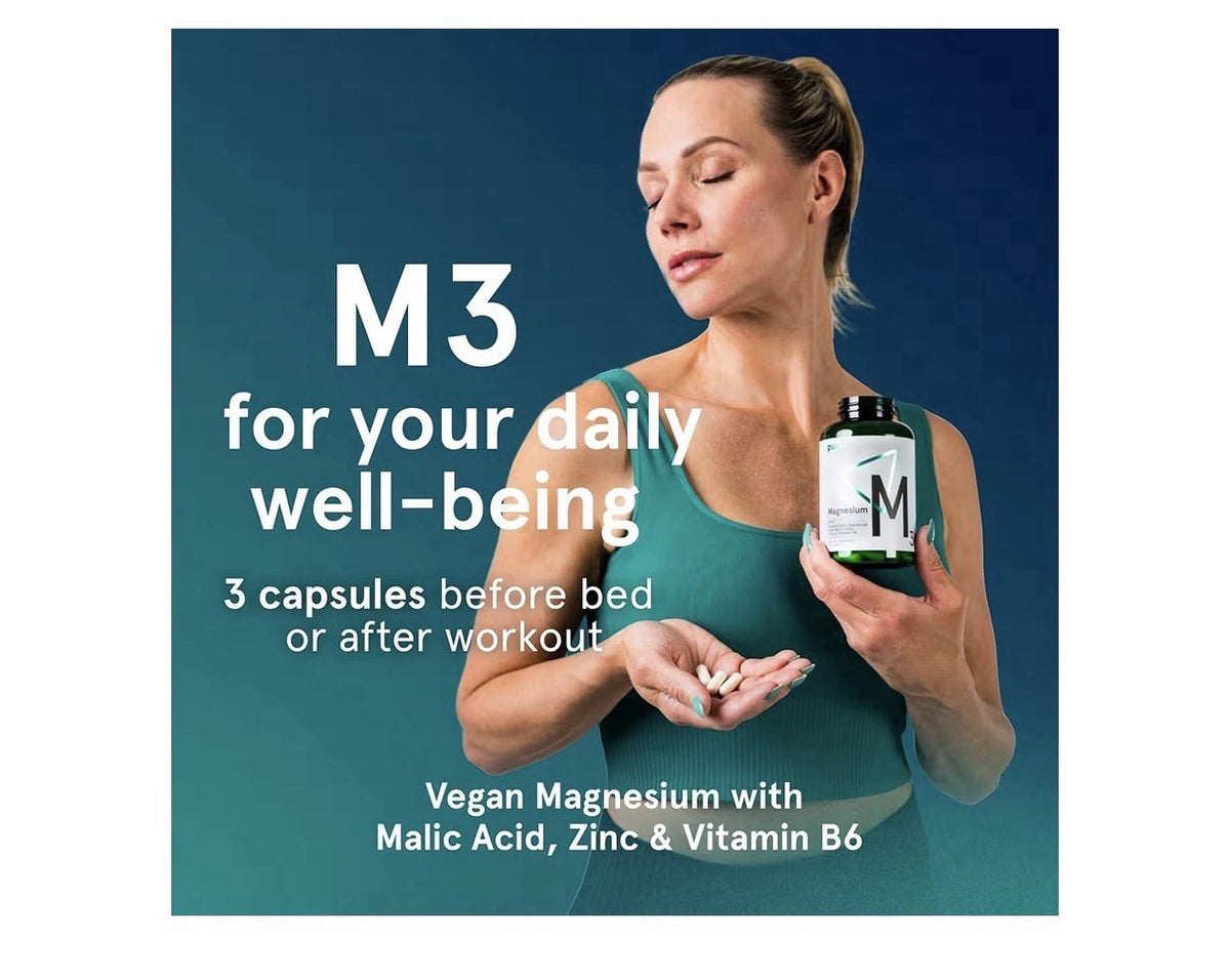 2 Packs Puori Magnesium Complex Supplement Immune Bone Sleep Muscle Recovery