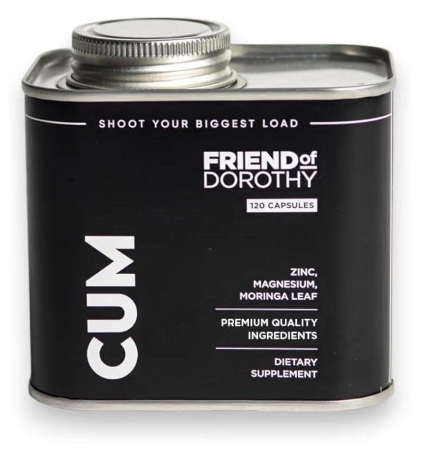FRIEND OF DOROTHY Zinc Magnesium Semen Volume Support for Men Rose Hip 120 Caps