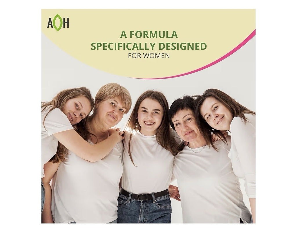 ADAPTOHEAL Hormone Balance for Women Menopause & PMS Support Supplement 180 Caps