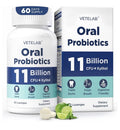 Vetelab Oral Probiotics 11 Billion CFU Dry mouth Bad Breath Teeth Gums 60lozenge