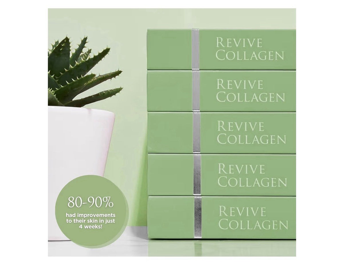 Revive Collagen Vegan Collagen Premium Liquid Drink Supplement Plant-Based 2 Box